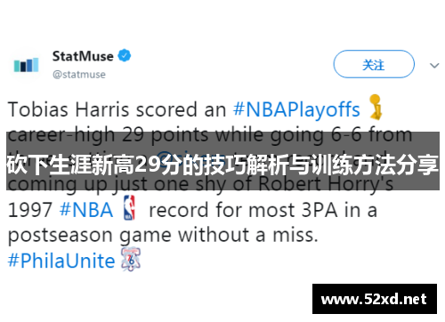 砍下生涯新高29分的技巧解析与训练方法分享