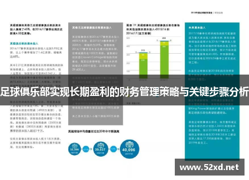 足球俱乐部实现长期盈利的财务管理策略与关键步骤分析